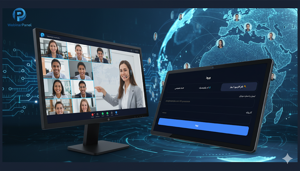 همکاری بیگ‌بلو‌باتن ایران با وبینار پلاس برای توسعه وبینار پنل